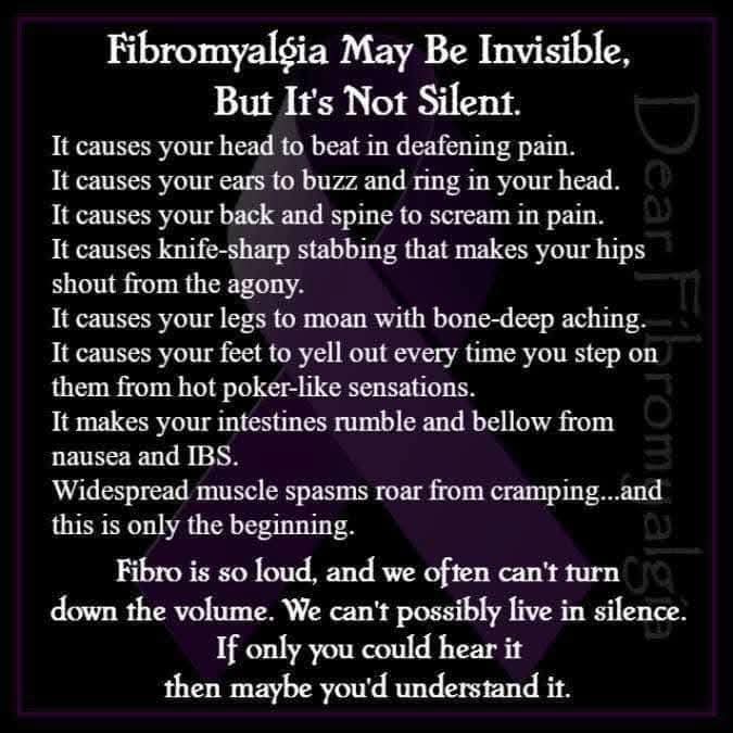 Show me a death certificate that says: cause of death: “Fibromyalgia”!!!