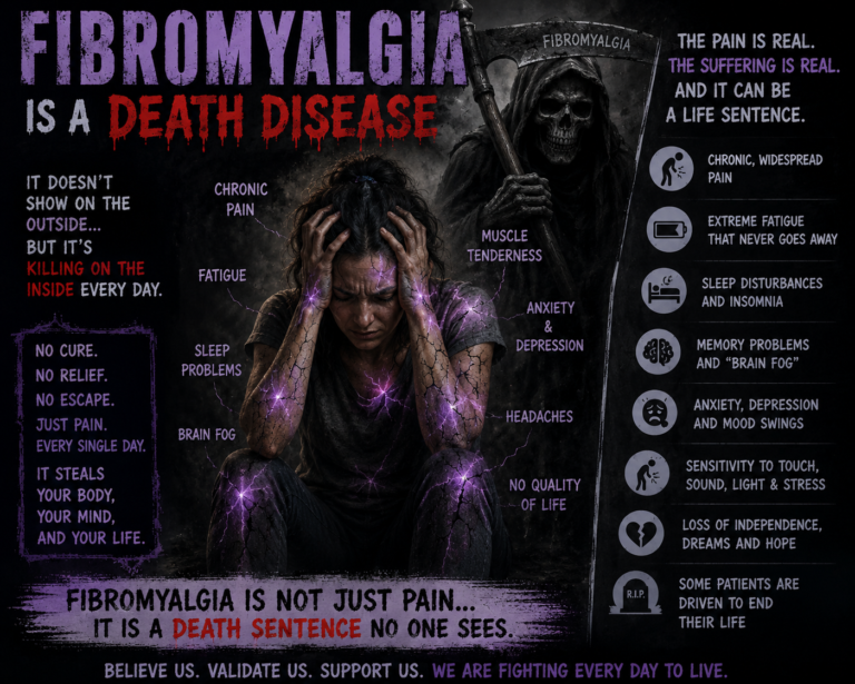 Fibromyalgia is a death disease