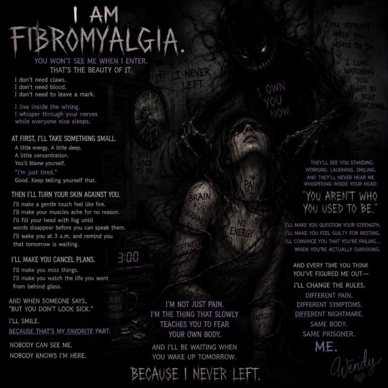 I AM FIBROMYALGIA.