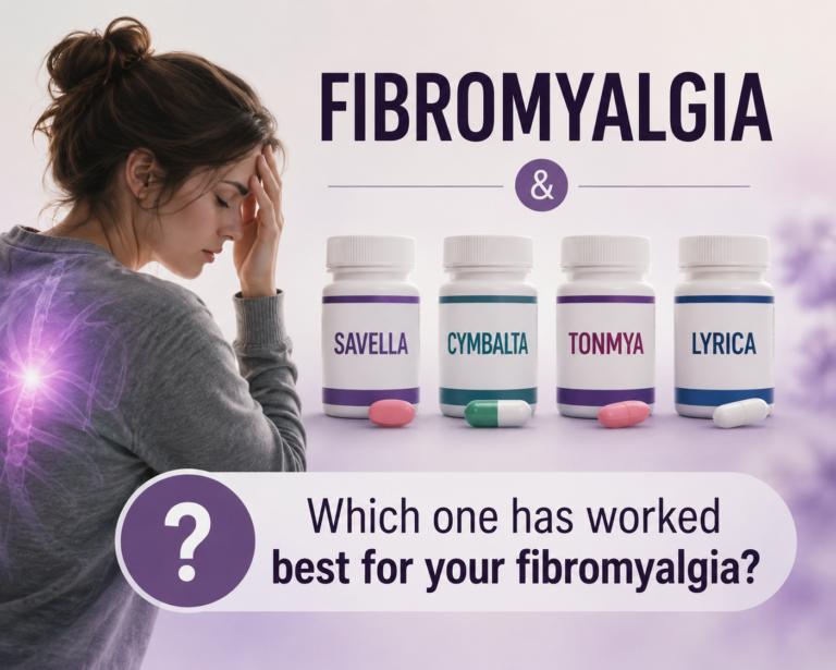 Which medication has helped you the most with fibromyalgia—Savella, Cymbalta, Tonmya, or Lyrica?