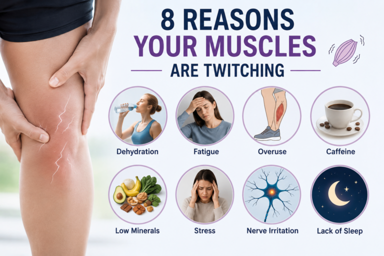 Does anyone else have muscles that seem to jump or twitch sometimes?8 reasons your muscles are twitching .
